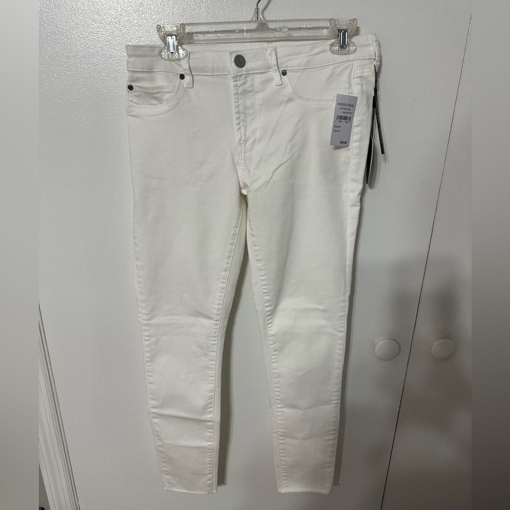 Articles of society Manchester white jeans